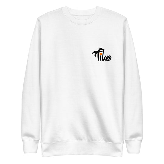 Tiko White Sweatshirt